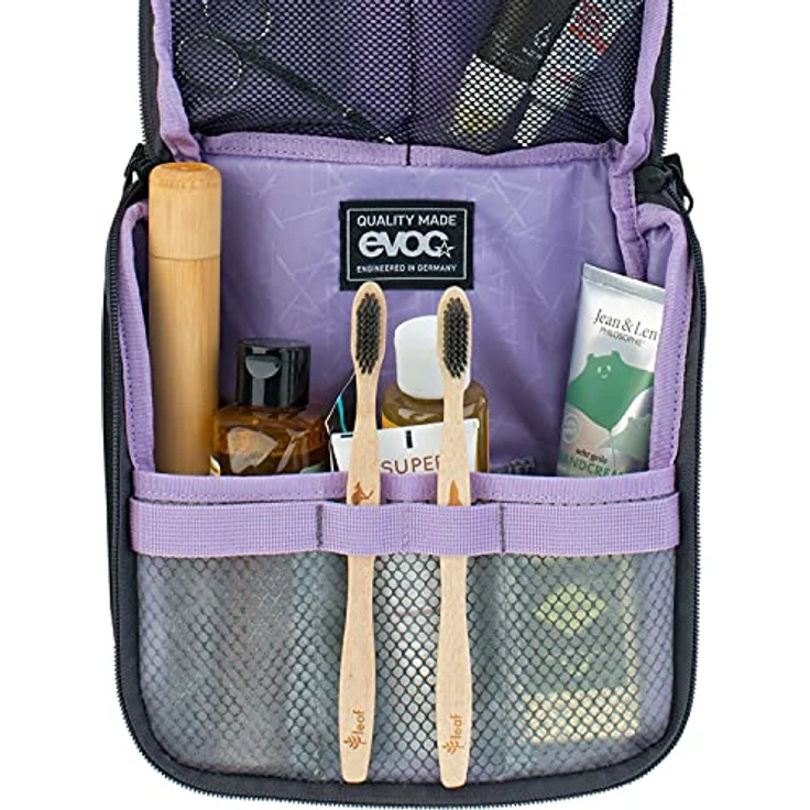 Evoc Wash Pouch Necessaire, Mehrfarbig, Kulturbeutel mit 2.50 l Volumen und Spiegel, zum Aufhängen – Bild 5