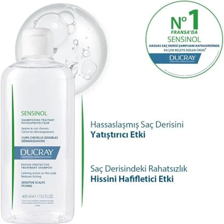 Ducray Sensinol Shampoo Mit Physio-Hautschutz 400 ml – Bild 2