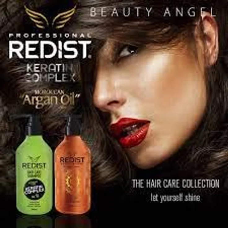 Redist Arganöl Shampoo 1000 ml – Feuchtigkeitsspendendes Shampoo für trockenes und strapaziertes Haar mit intensiv reparierender Wirkung und Antifrizz-Effekt – Bild 7