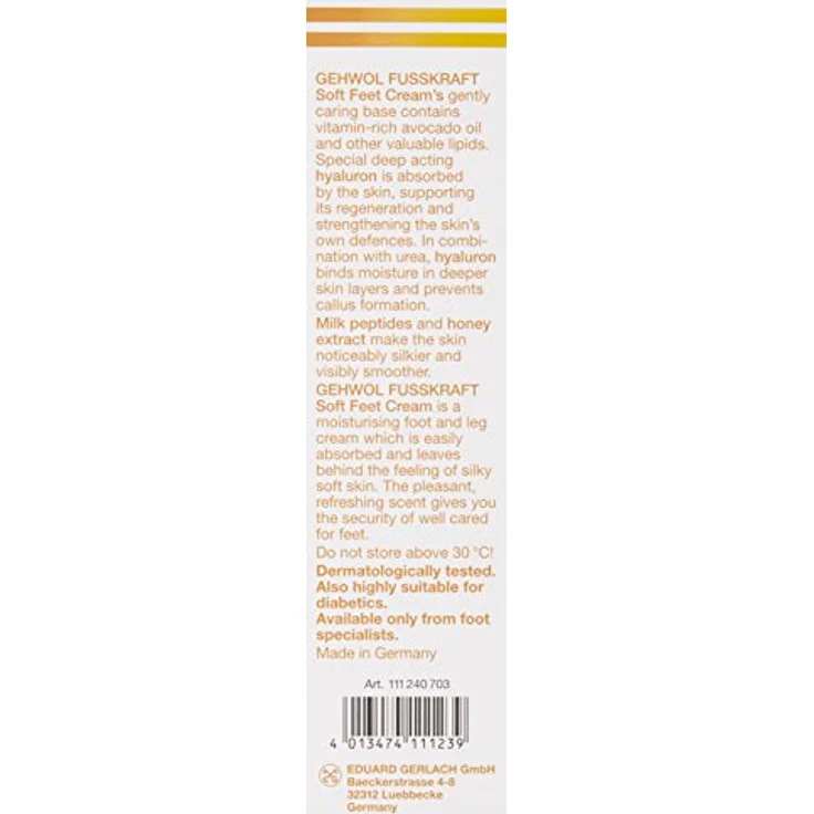 Gehwohl Fußkraft Soft Feet Creme 125 ml – Bild 5