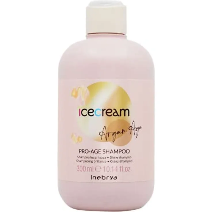 Inebrya Ice Cream Argan Age Pro Age Shampoo - Shampoo Lucentezza 300ml