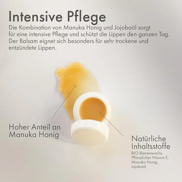 Health Care Products Manuka Honig Lippenbalsam All-in-One Pflege 5 ml mit pflegender Wirkung – Bild 4