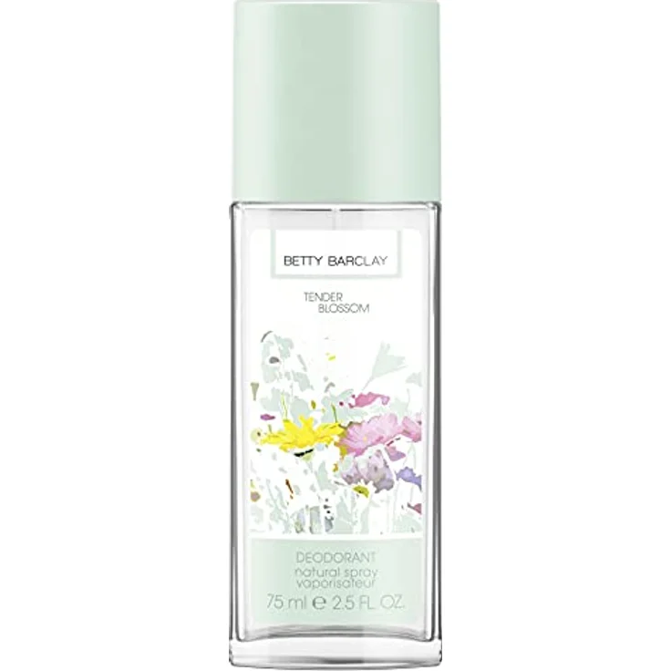 Betty Barclay Tender Blossom Deodorant Spray, 75ml mit sinnlichem Duft nach Melone, Lychee und Alpenveilchen – Bild 1