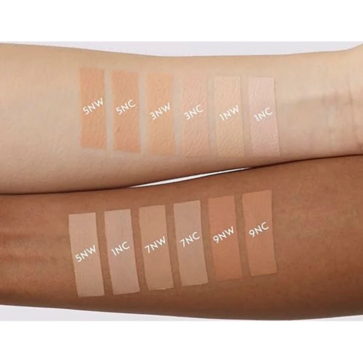 Isadora No Compromise Lightweight Matte Concealer (9NW, 10 ml) - Cremige Formel für matte Abdeckung – Bild 3