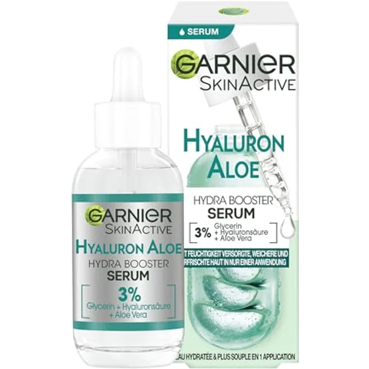 GARNIER SkinActive Hyaluron Aloe Serum Aloe Gesichtsserum 30 ml – Bild 1