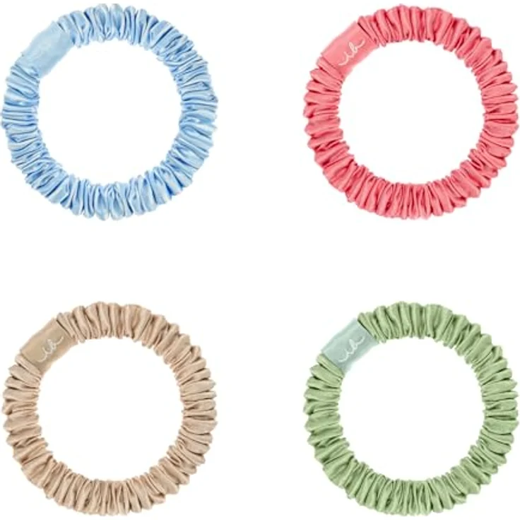 Invisibobble BEAUTIES Satin Sorbet, 4er Set Haargummis für Damen, schonend zum Haar und ohne Metallverbindungen – Bild 6