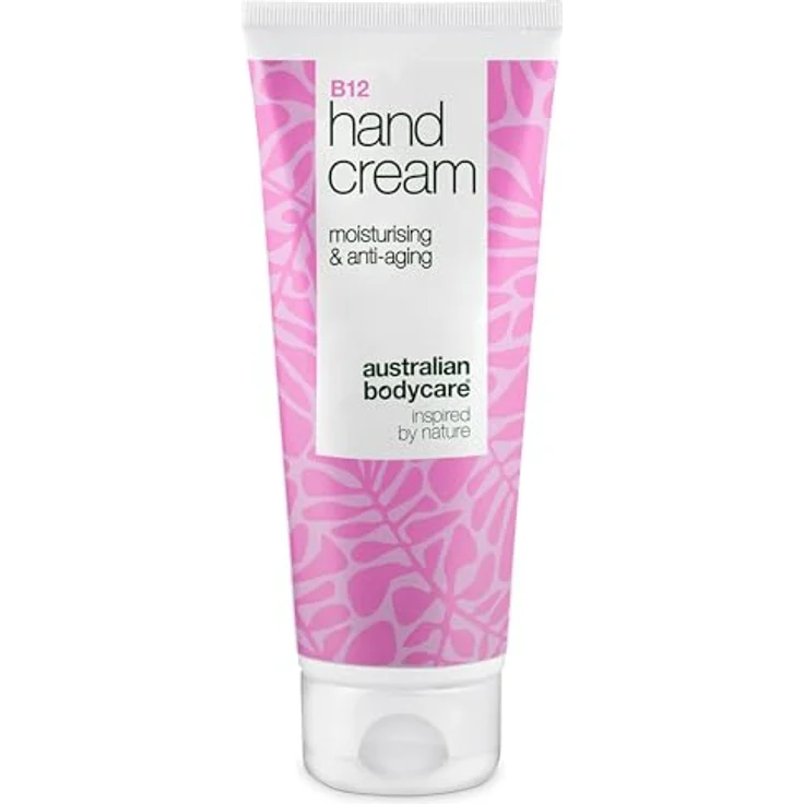 Australian Bodycare Intensive B12 Handcreme, Nährende Pflege mit B12-Vitamin, Süßholzwurzelextrakt, Glycerin und Sheabutter für trockene, raue und gealterte Hände – Bild 1