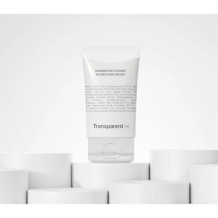 Transparent Lab Barrier Restoring Hydrating Cream, ultra-feuchtigkeitsspendende Gesichtscreme mit Hyaluronsäure und Antioxidantien, 50ml – Bild 2