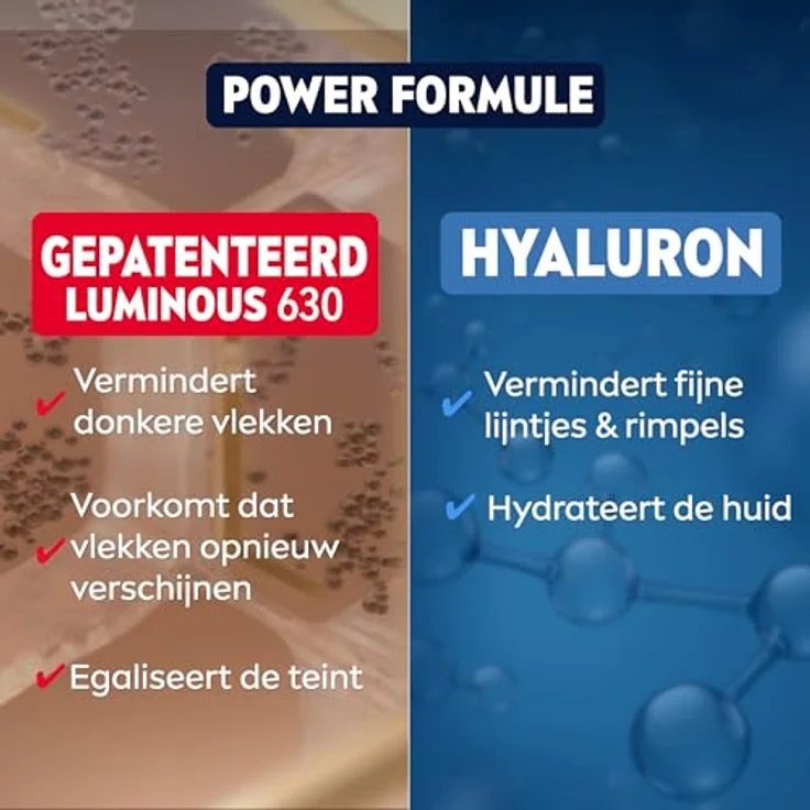 NIVEA MEN Luminous630, Gesichtsserum 2-in-1 Power Serum für Anti-Aging & Anti-Pickel, 30ml – Bild 6