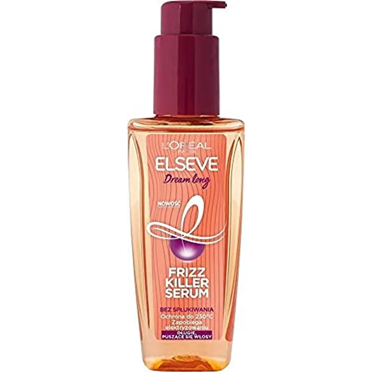 L'Oréal Paris Elseve Dream Long Frizz Killer Serum ohne Spülen, schützt und verhindert Dosen, 100 ml