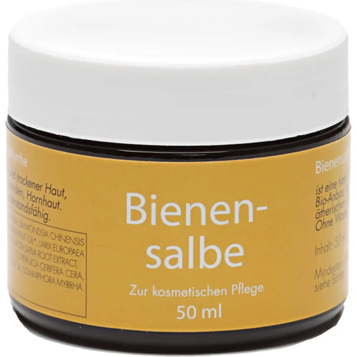 Allcura Bienensalbe mit Propolis und Myrrhe, 50 ml, natürliche Hautpflege für regenerierende Wirkung