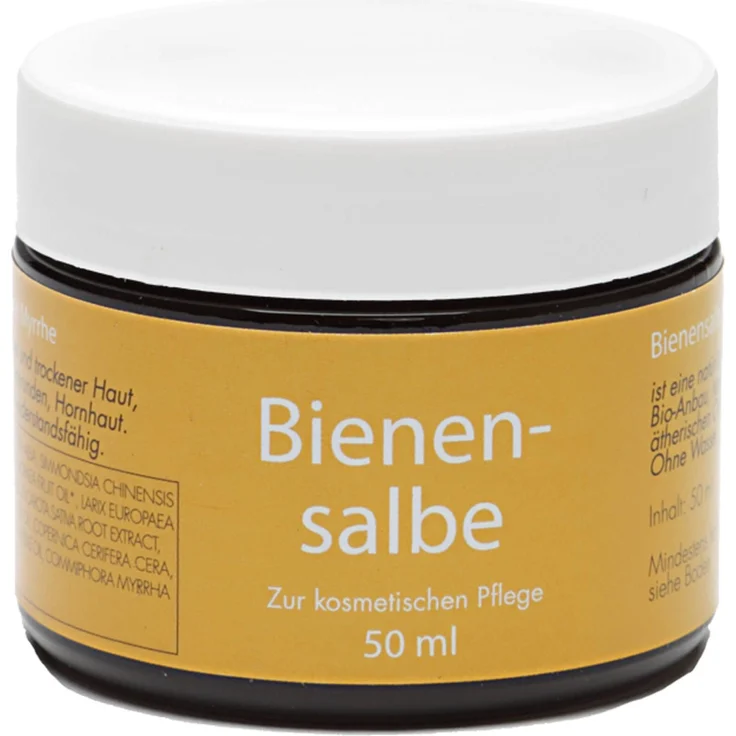 Allcura Bienensalbe mit Propolis und Myrrhe, 50 ml, natürliche Hautpflege für regenerierende Wirkung