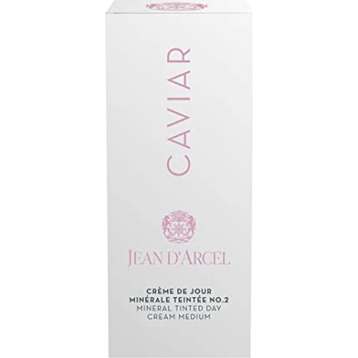 JEAN D'ARCEL CAVIAR crème de jour minérale teintée no.2 - Zart getönte Anti-Aging Tagescreme - 50ml – Bild 2