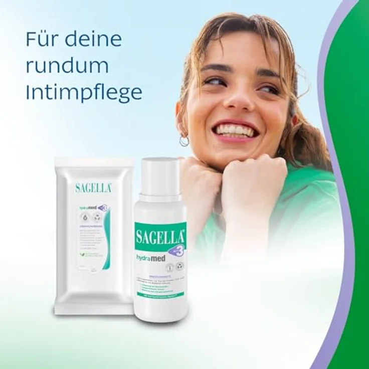SAGELLA Sagella hydramed Intimwaschlotion, 100 ml Lotion für tägliche Pflege und Schutz des Intimbereichs bei erhöhtem Infektionsrisiko – Bild 8