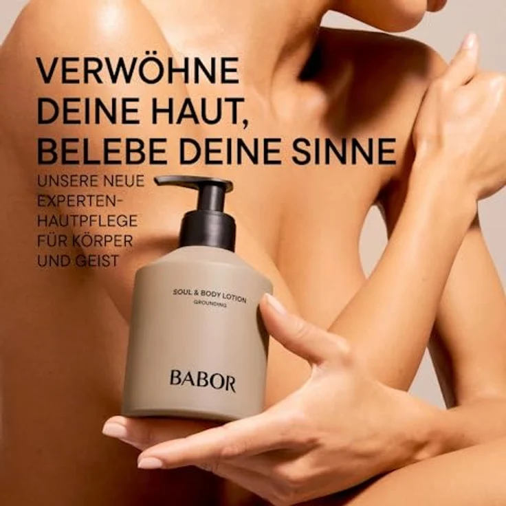BABOR Soul & Body Lotion | Schnelleinziehende Körperpflege für Trockene Haut, Hautstraffende Feuchtigkeitscreme, Vegane Ceramide | 250 ml – Bild 3