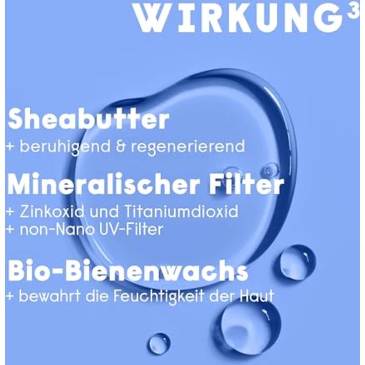4people BIO Sonnencreme Stick LSF 50 - Wasserfeste Surf Sunscreen mit Zink - Mineralischer UV Filter - 100% natürlich - 40g – Bild 3