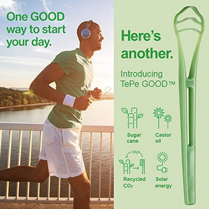 TePe GOOD Tongue Cleaner Blister 1 St., für rundum gesunde Zähne – Bild 5