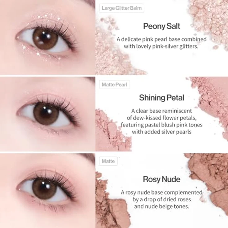 Unleashia N°5 All of Dusty Rose, Lidschattenpalette mit 9 veganen Farben in kühlen Pudertönen, 7,6 g – Bild 6