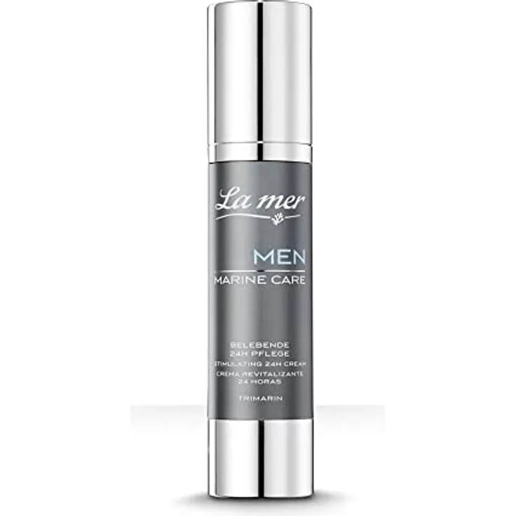 La Mer Men Marine Care Belebende 24h Pflege - Feuchtigkeitscreme für das Gesicht - Beruhigend und feuchtigkeitsspendend - Reduziert die Faltentiefe - Für sensible Haut geeignet - 50 ml