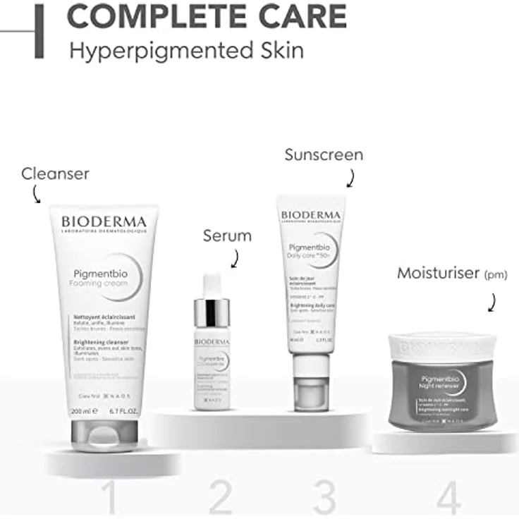 Bioderma pigmentbio foaming creme 200 ml für alle Hauttypen geeignet mit aufhellender Wirkung – Bild 5