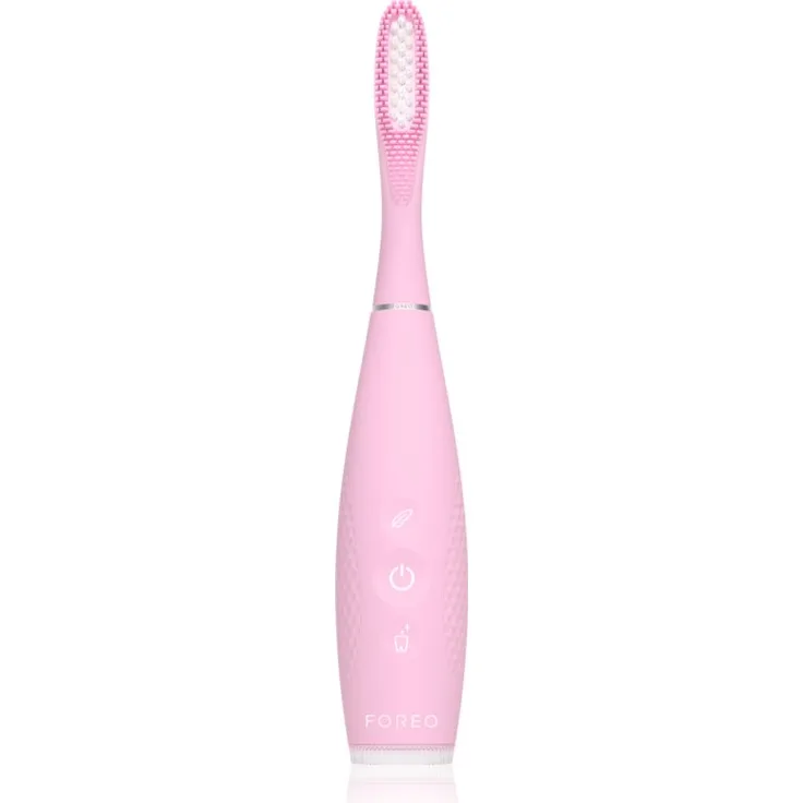 FOREO ISSAâ„¢ 4, Schallzahnbürste zur effektiven Plaque-Entfernung, Pearl Pink