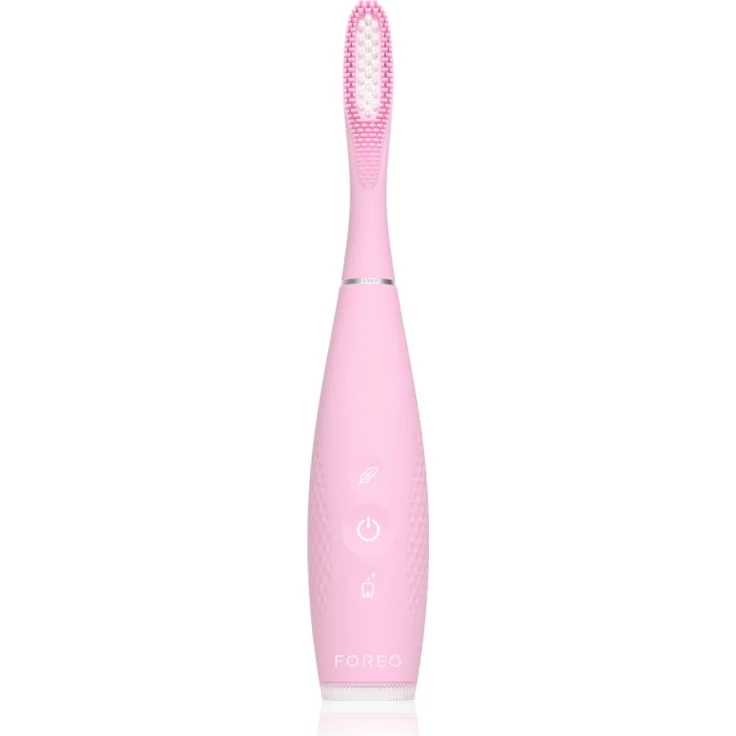 FOREO ISSAâ„¢ 4, Schallzahnbürste zur effektiven Plaque-Entfernung, Pearl Pink