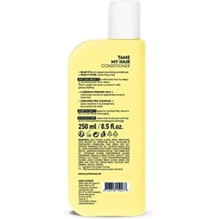 Natura Siberica ICE Professional Tame My Hair Conditioner 250ml - Anti-Frizz, Lockendefinition, 6 Bio-Öle, Stärkung, Reparatur, Glanz & Elastizität, natürlich & sanft – Bild 4