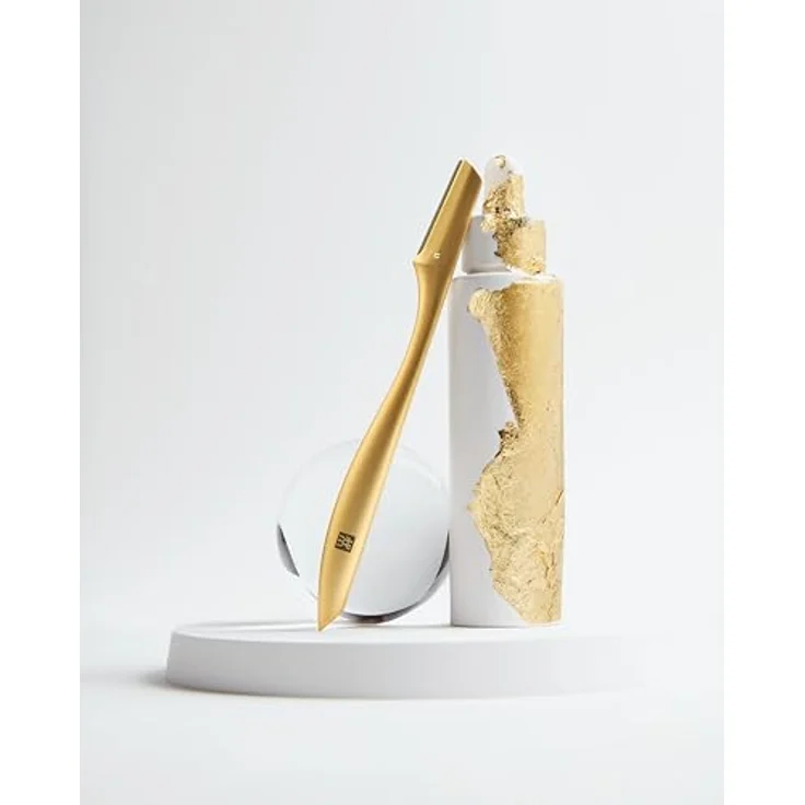 Zwilling Beauty Dermaplaning-Rasierer für das Gesicht, 2-in-1 mit Präzisionskappe und Edelstahlklingen, gold – Bild 5
