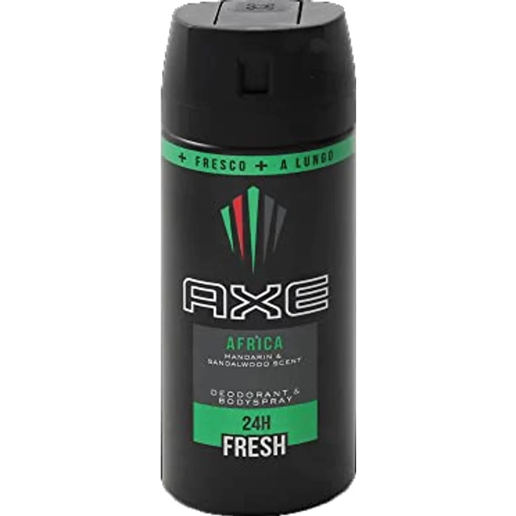 Axe Bodyspray Africa Deo, Aluminiumfrei, 48 Stunden Schutz vor Körpergeruch, 150 ml