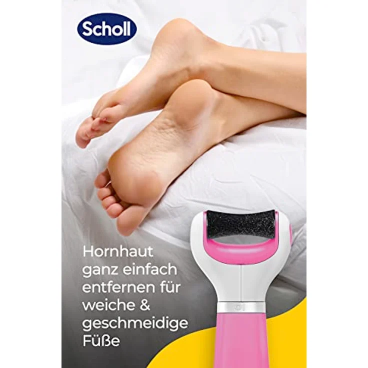 Scholl Velvet Smooth Express Pedi Pink mit Fersen Refill Hornhautentferner 1 Stück – Bild 2