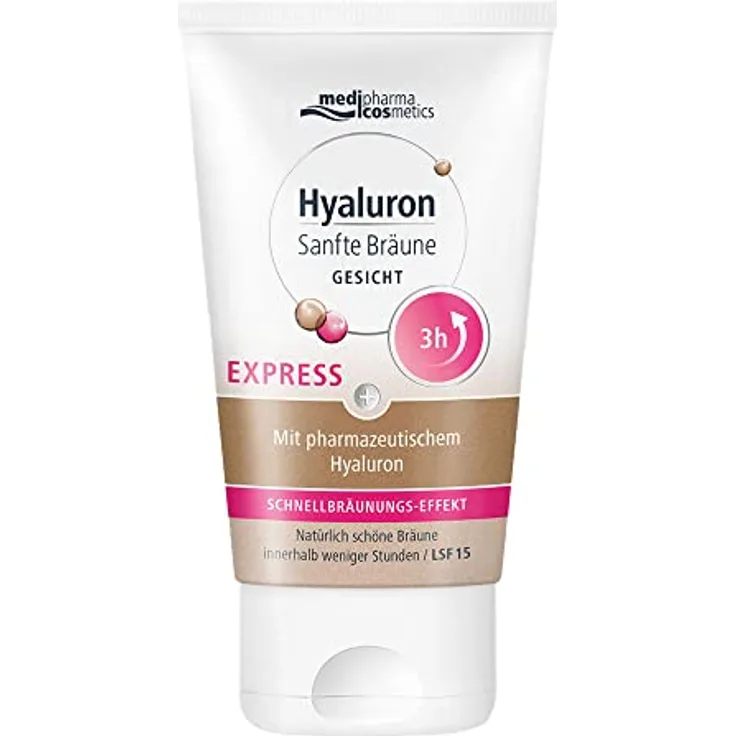 Medipharma Cosmetics SANFTE Bräune Express Gesicht Creme 30 Milliliter