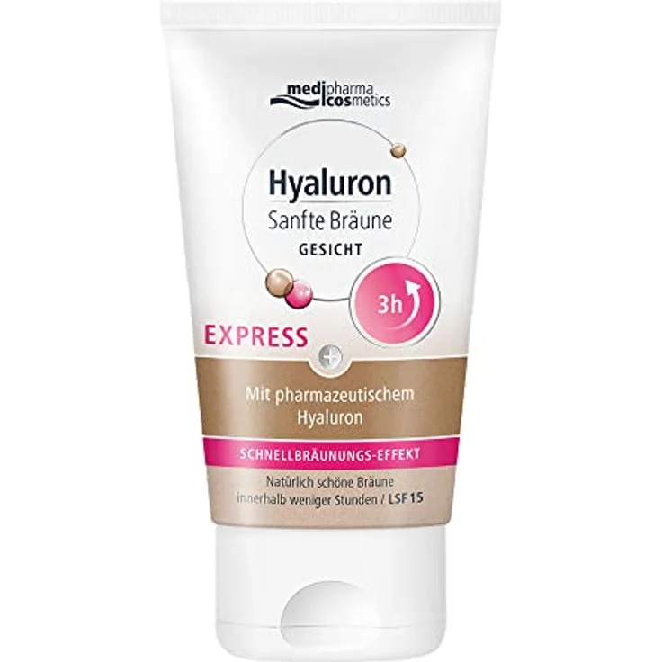 Medipharma Cosmetics SANFTE Bräune Express Gesicht Creme 30 Milliliter – Bild 1