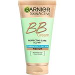 Garnier Miracle Skin Perfector BB Cream Matt Effect, getönte Gesichtscreme für Misch- und ölige Haut, Farbe Mittel, mit Lichtschutzfaktor 25, ölfrei, mit Hyaluronsäure und Aloe Vera