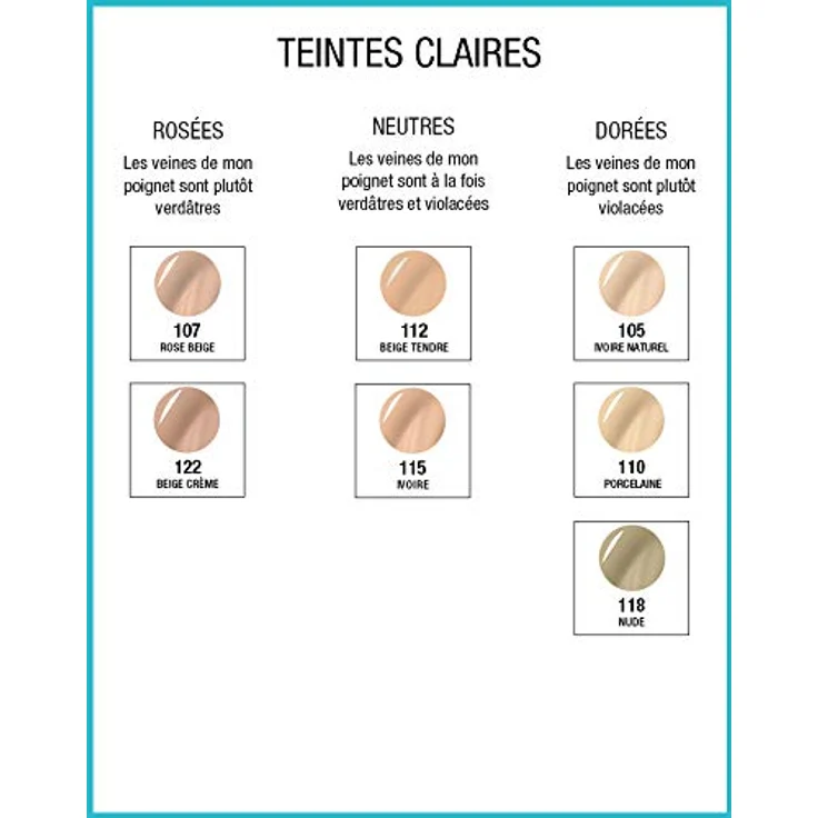 MAYBELLINE NEW YORK Foundation Fit Me Matte + Poreless, Flüssig-Make-up 105 Natural Ivory, 30ml für Mischhaut mit mattem Finish – Bild 4