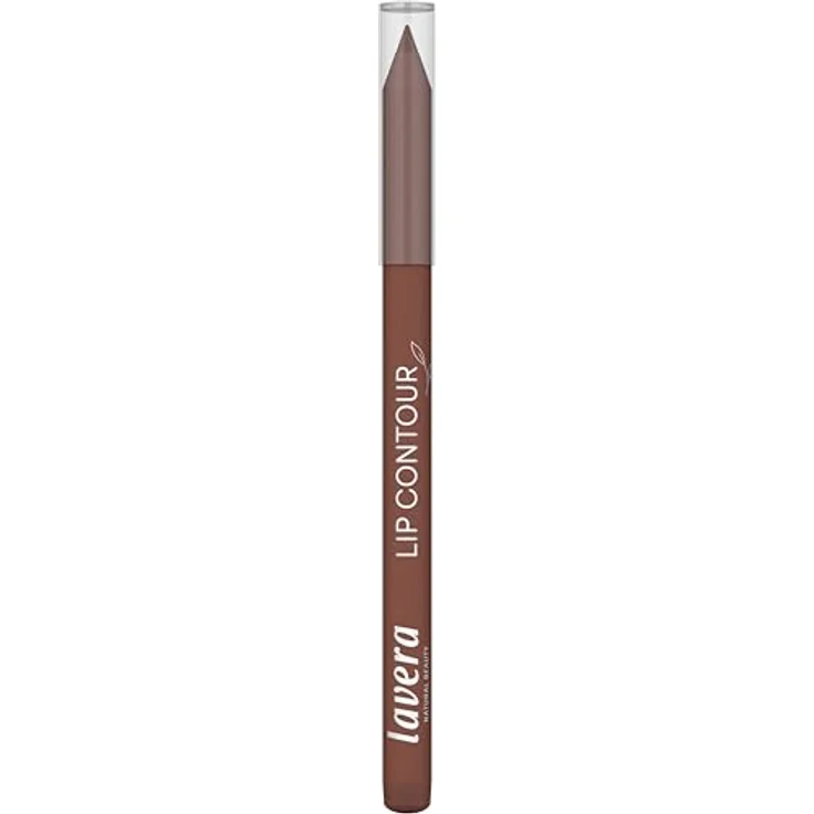 lavera Lip Contour Soft Mocha 08, Lippenstift mit samtig-mattem Finish, cremigem Auftrag und schwerelosem Tragegefühl, 1 Stück Naturkosmetik – Bild 1