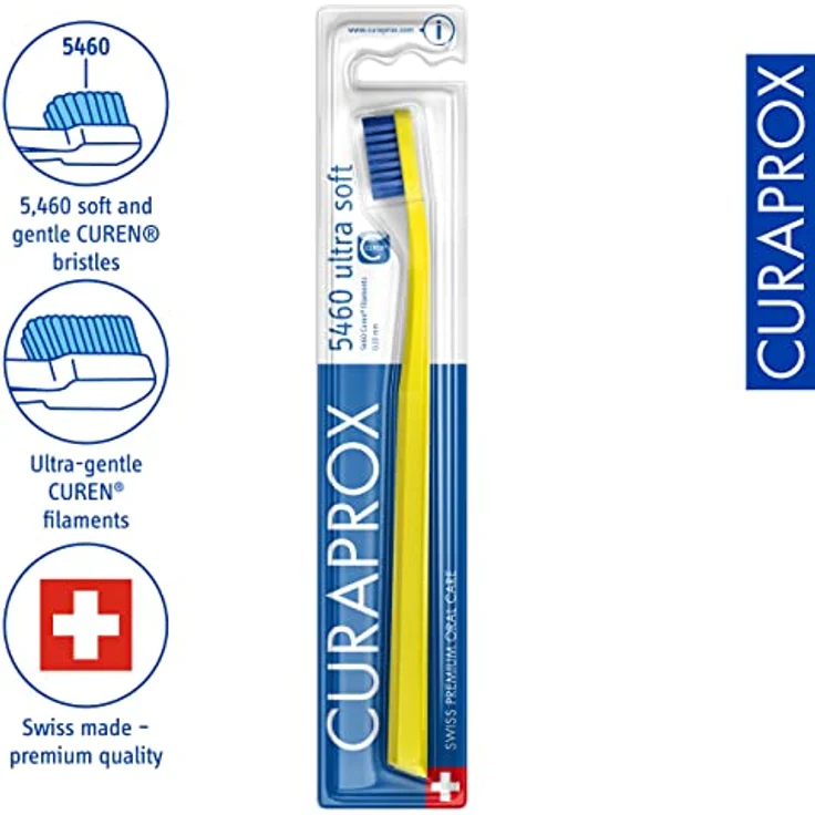 Curaprox CS 5460 Ultra Soft Handzahnbürste, 1 Stück, Farblich sortiert - Preisvergleich – Bild 3