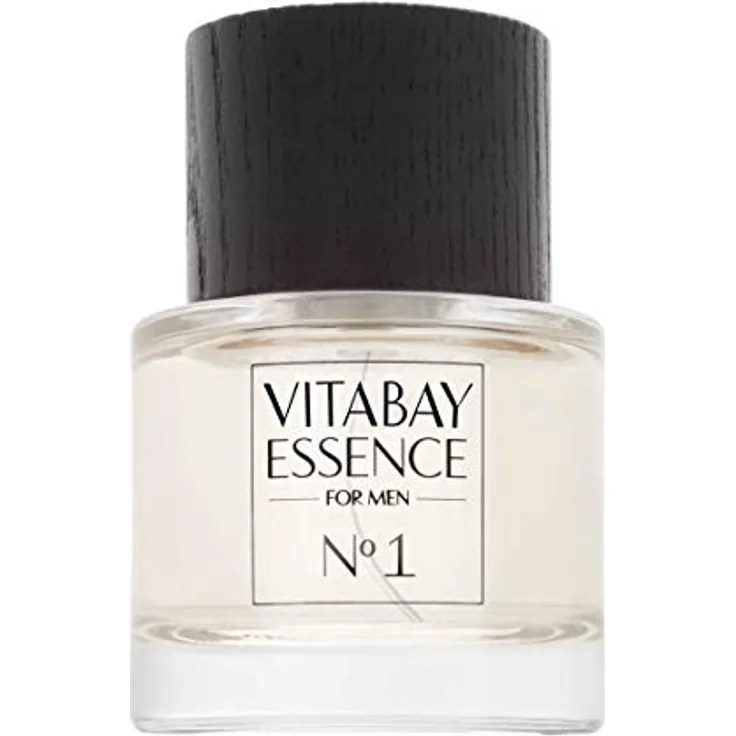 Vitabay Essence No. 1 for men, Eau de Parfum 50 ml mit 10% Parfümöl, holzig-aromatisch, langanhaltend