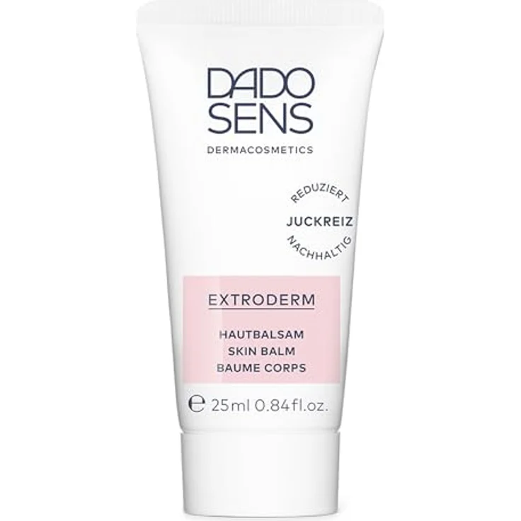 DADO SENS EXTRODERM NEURODERMITIS KENNENLERN-SET – Intensivcreme (15 ml), Hautbalsam (25 ml) & Reinigungscreme (25 ml) für trockene, juckende Haut, vegan – Bild 2