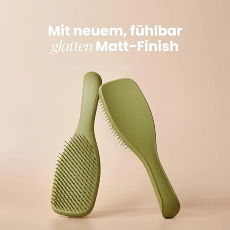 Tangle Teezer Ultimate Detangler Haarbürste, Entwirrungsbürste für nasses und trockenes Haar, für alle Haartypen, olivgrüne, matte Oberfläche – Bild 4