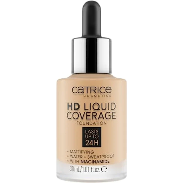 Catrice Hd Liquid Coverage Foundation 036 Hazelnut Beige 30 ml – Bild 2