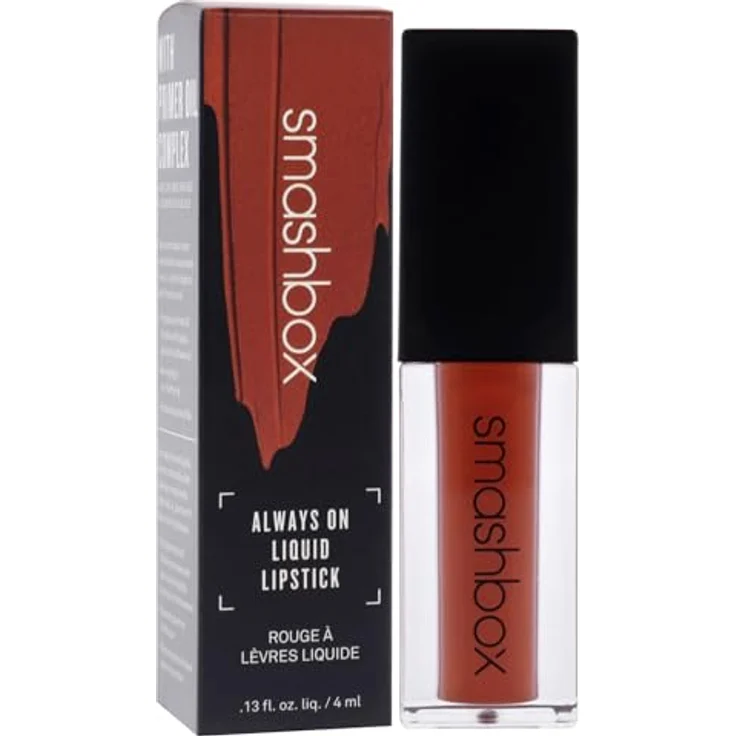 Smashbox Always On Liquid Lipstick Dream Huge, matter Lippenstift in Out Loud, 4 ml mit 8 Stunden Halt – Bild 3