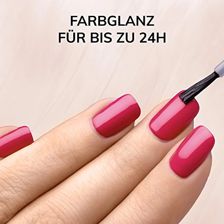Manhattan Super Gel Top Coat, Maniküre Effekt ganz ohne UV Licht, Durchsichtiger Überlack mit bis zu 14 Tagen Halt, Farbe Clear 001, 1 x 12ml – Bild 3