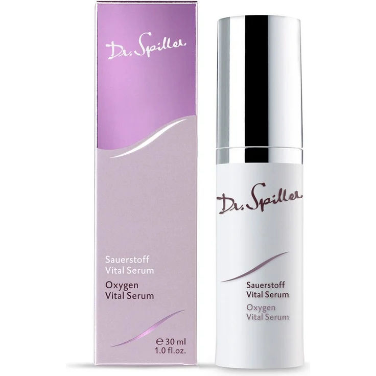 Dr. Spiller Sauerstoff Vital Serum, Gesichtsserum mit hautpflegenden Wirkstoffen, 30ml