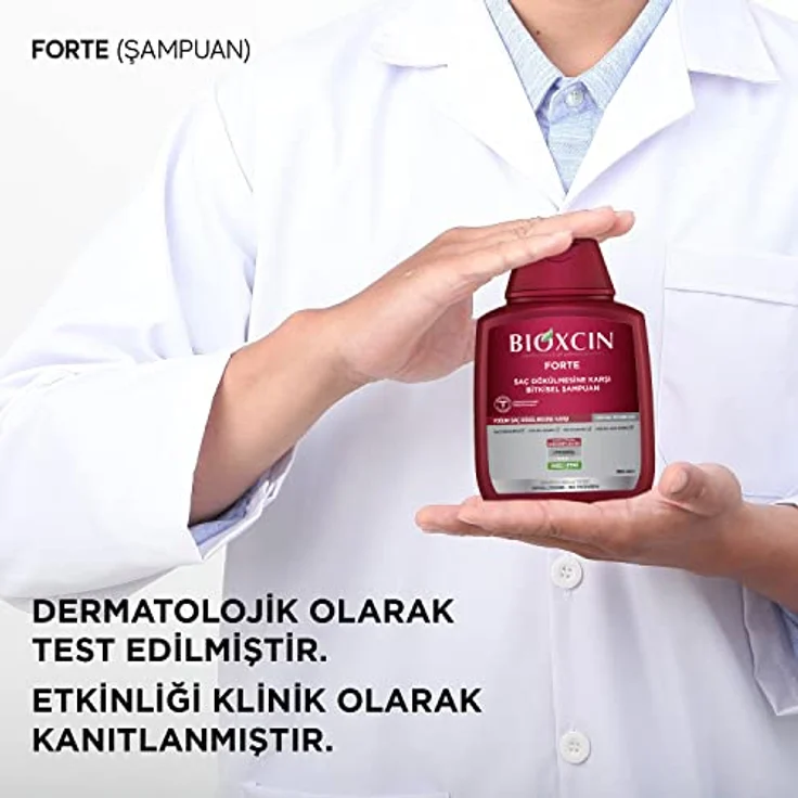 Bioxcin Forte Shampoo – Intensive Pflege gegen Haarausfall mit Biocomplex B11, 300ml – Bild 4