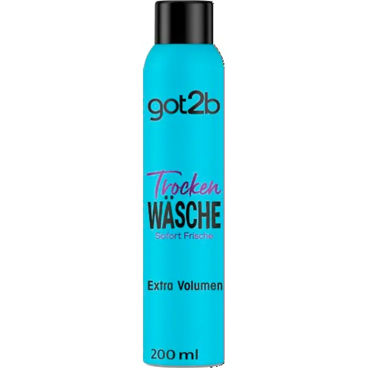got2b Trockenshampoo Trockenwäsche Extra Volumen (200 ml), Dry Shampoo mit Sofort-Frische-Effekt & Volumen-Boost, Trockenshampoo ohne Rückstände, mit bis zu 48 h Duft