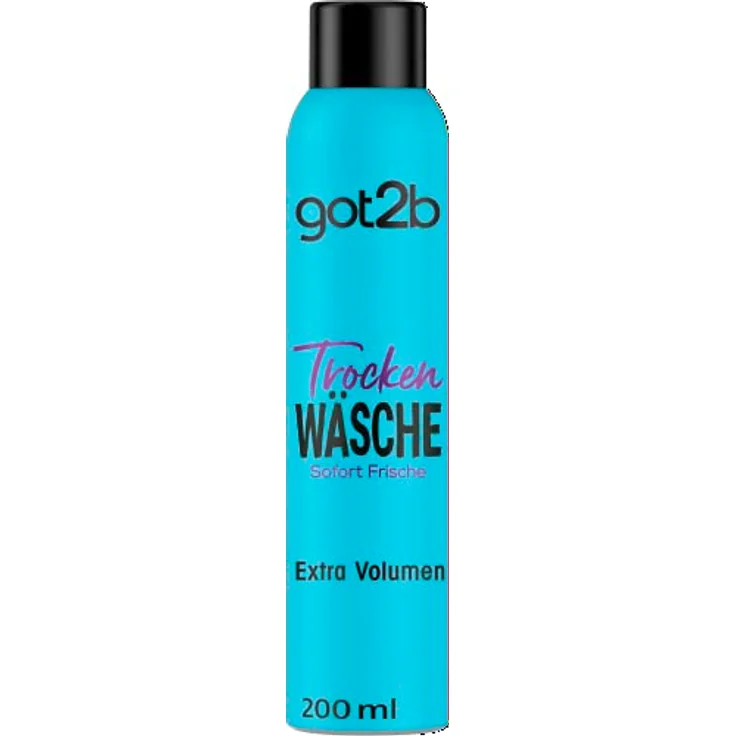 got2b Trockenshampoo Trockenwäsche Extra Volumen (200 ml), Dry Shampoo mit Sofort-Frische-Effekt & Volumen-Boost, Trockenshampoo ohne Rückstände, mit bis zu 48 h Duft – Bild 1