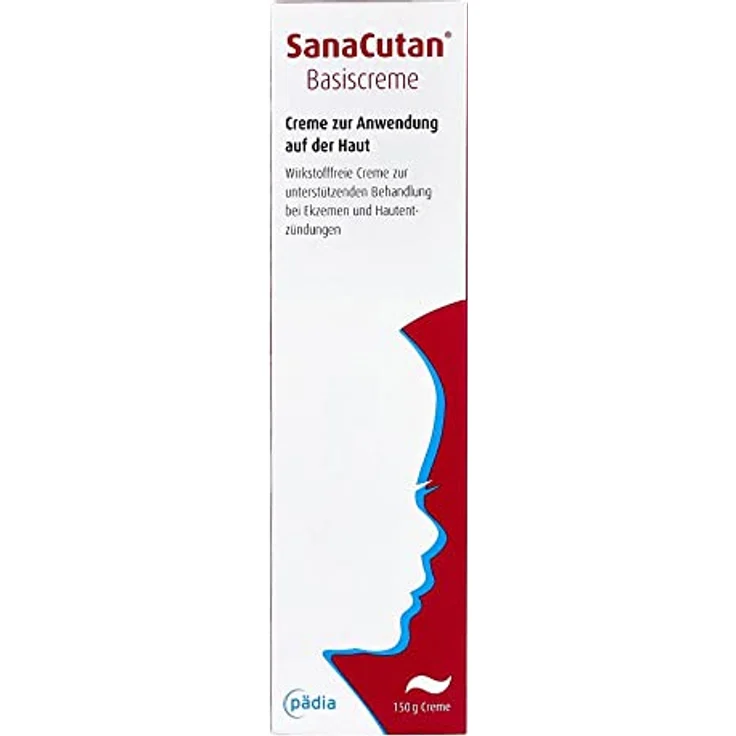 SANACUTAN Basiscreme 150 g, apothekenpflichtige Bodylotion – Bild 2