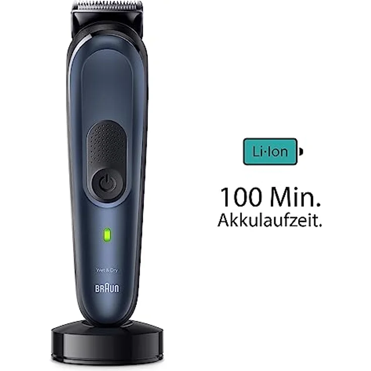 Braun MGK7450, All-In-One Bartpflege Bodygroomer Set, 11-in-1, 100 Min. Akkulaufzeit, wasserdicht, mit Aufbewahrungstasche – Bild 9