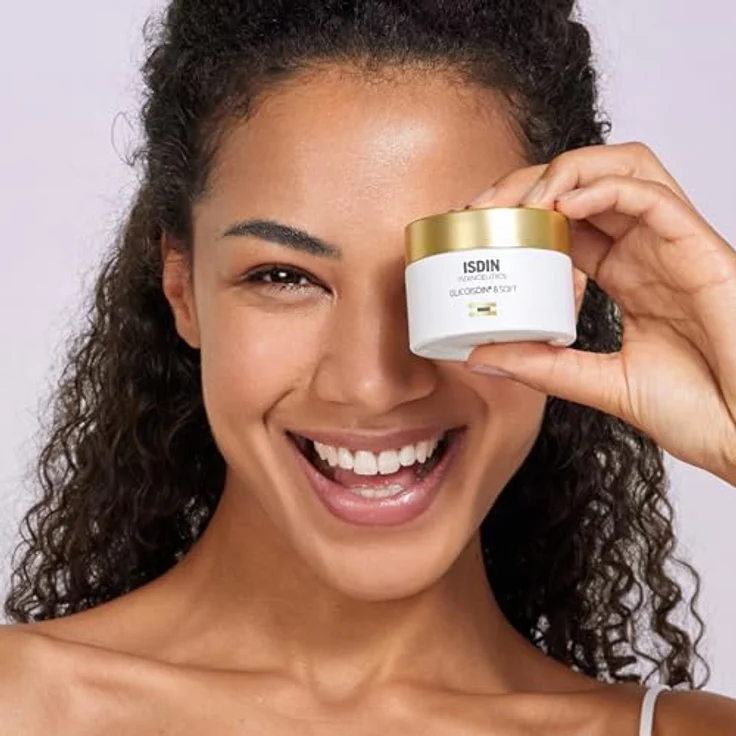 ISDIN Isdinceutics Glicoisdin Crema 8% 50 Ml, Gesichtsreinigung mit langlebiger und flexibler Gestaltung, weiß – Bild 2