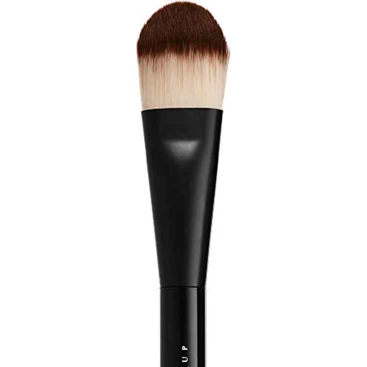 NYX Professional Makeup Pro Brush Flat Foundation 07 - Make-up Pinsel für flüssige und cremige Foundations, angeschrägte Bürste – Bild 3